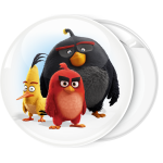 Κονκάρδα angry birds τρεις ήρωες λευκή