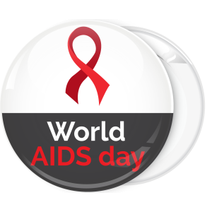 Κονκάρδα world Aids Day black white