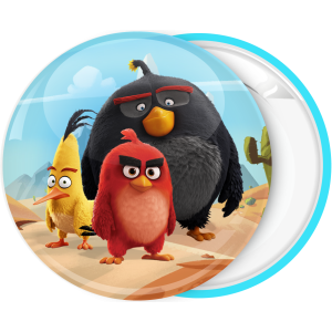 Κονκάρδα angry birds τρεις ήρωες μπλε