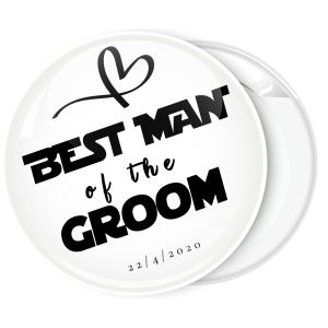 Κονκάρδα Best man flat collection λευκή