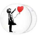 &Kappa;&omicron;&nu;&kappa;ά&rho;&delta;&alpha; Banksy Love Balloon girl