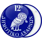 Owl school pin badge button