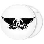 Aerosmith pin badge button