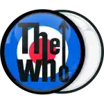 The Who rock band pin badge button
