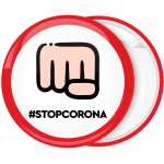Κονκάρδα stop Corona γροθιά