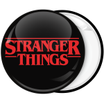 Κονκάρδα Stranger Things logo κόκκινο