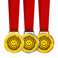 Μετάλλια μεταλλικά με εκτύπωση