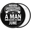 Κονκάρδα Never underestimate the power of a man born in June