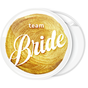 Kονκάρδα Team Bride χρυσή στάμπα