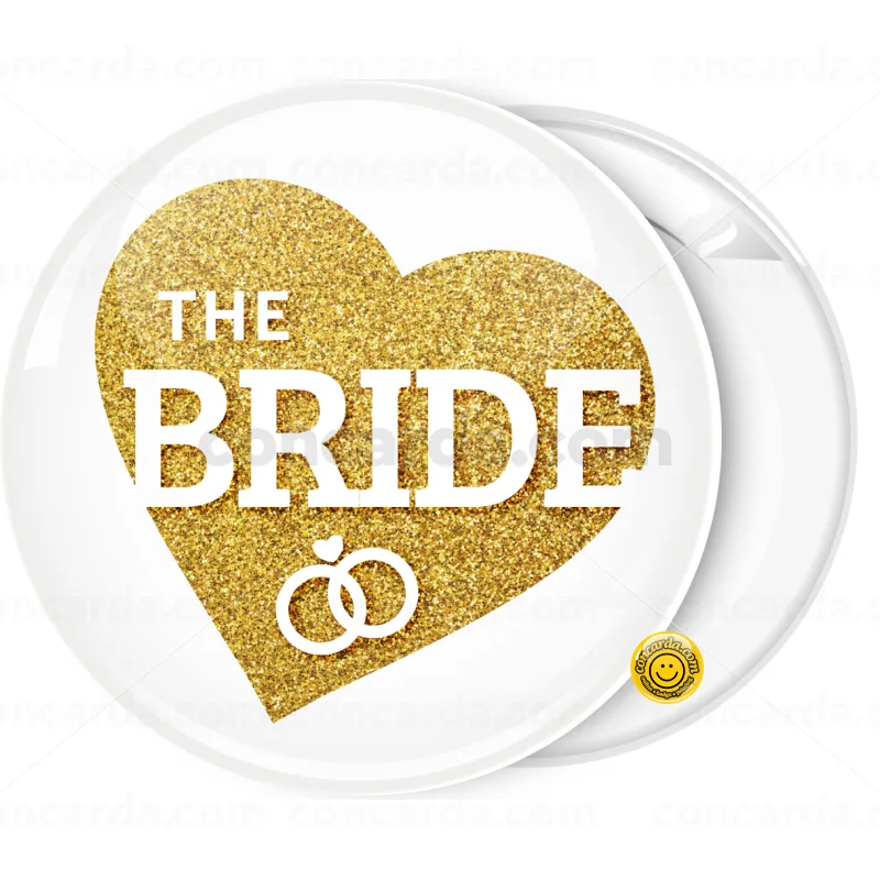 Kονκάρδα The Bride χρυσή καρδιά