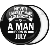 Κονκάρδα Never underestimate the power of a man born in July