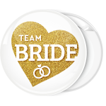 Kονκάρδα Team Bride χρυσή καρδιά