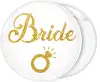 Kονκάρδα Bride Gold Glitter μονόπετρο