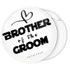 Κονκάρδα brother of the groom collection flat λευκή