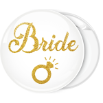 Kονκάρδα Bride Gold Glitter μονόπτερο