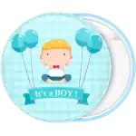 &Kappa;&omicron;&nu;&kappa;ά&rho;&delta;&alpha; its a boy balloons