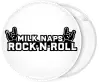Κονκάρδα Milk naps rock and roll λευκή