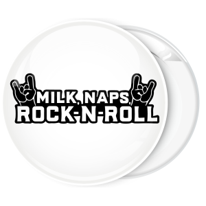 Κονκάρδα Milk naps rock and roll λευκή