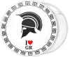 Κονκάρδα I Love GR Σπαρτιάτης