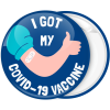 Κονκάρδα I got my covid 19 vaccine