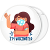 Κονκάρδα I am vaccinated 