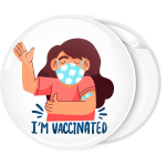 Κονκάρδα I am vaccinated 
