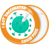 Κονκάρδα I got vaccinated covid free