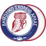Owl school pin badge button