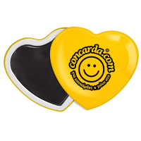 Κονκάρδες καρδιά μαγνήτης ψυγείου