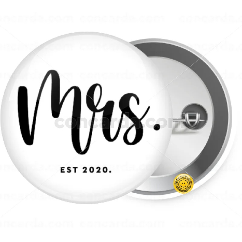 Mr & Mrs (Mrs) — Κονκάρδα Στρογγυλή, Παραμάνα 25mm