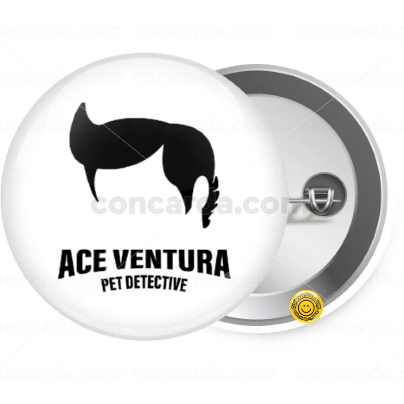 Ace Ventura Pet Detective — Κονκάρδα Στρογγυλή, Παραμάνα 25mm
