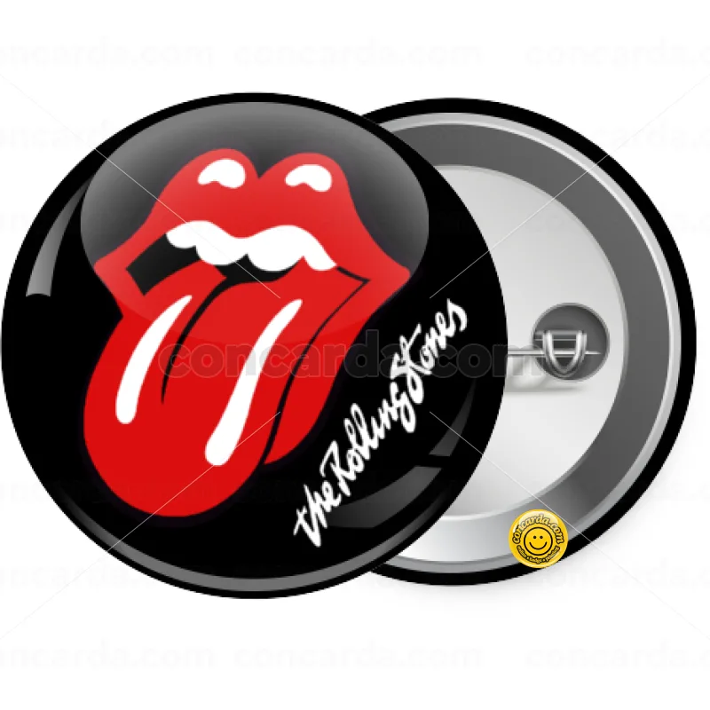 The rolling stones — Κονκάρδα Στρογγυλή, Παραμάνα 25mm