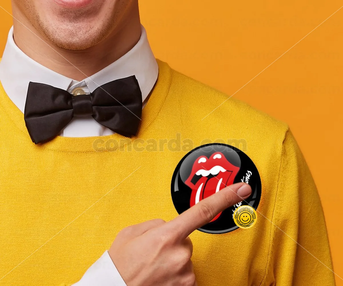 The rolling stones — Κονκάρδα Στρογγυλή, Παραμάνα 75mm