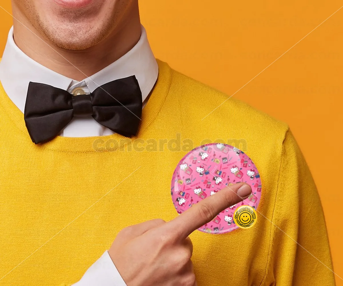 Hello kitty — Κονκάρδα Στρογγυλή, Παραμάνα 75mm