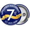 Σχολική μπλε με κορδέλα