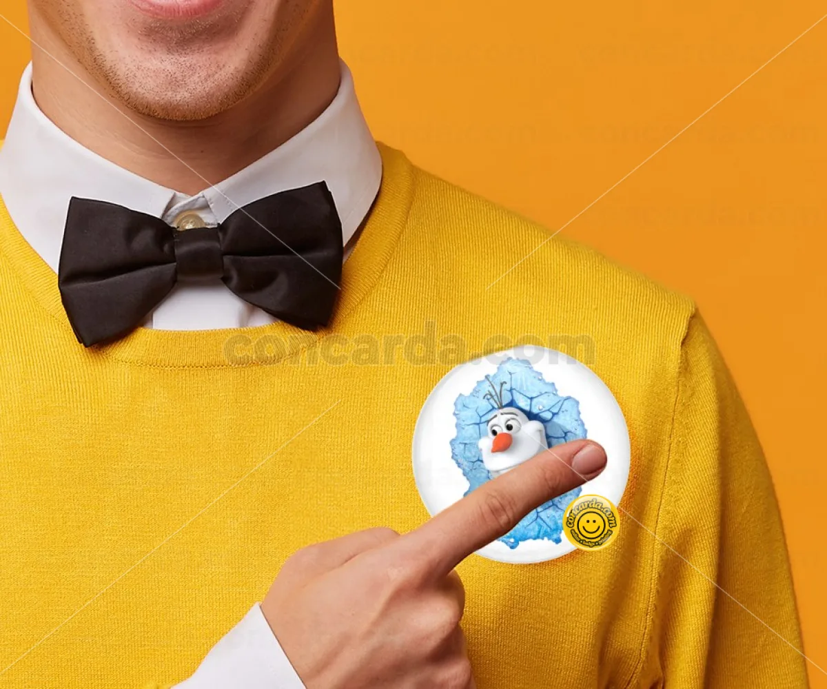 Frozen Olaf — Κονκάρδα Στρογγυλή, Παραμάνα 75mm