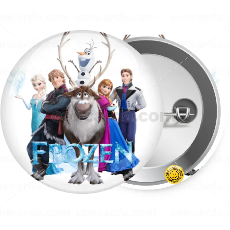Frozen — Κονκάρδα Στρογγυλή, Παραμάνα 25mm