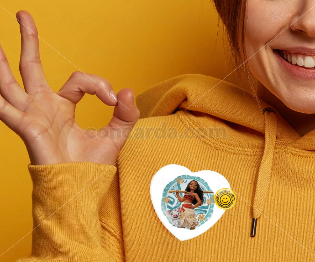 Moana — Κονκάρδα Καρδιά 57mm