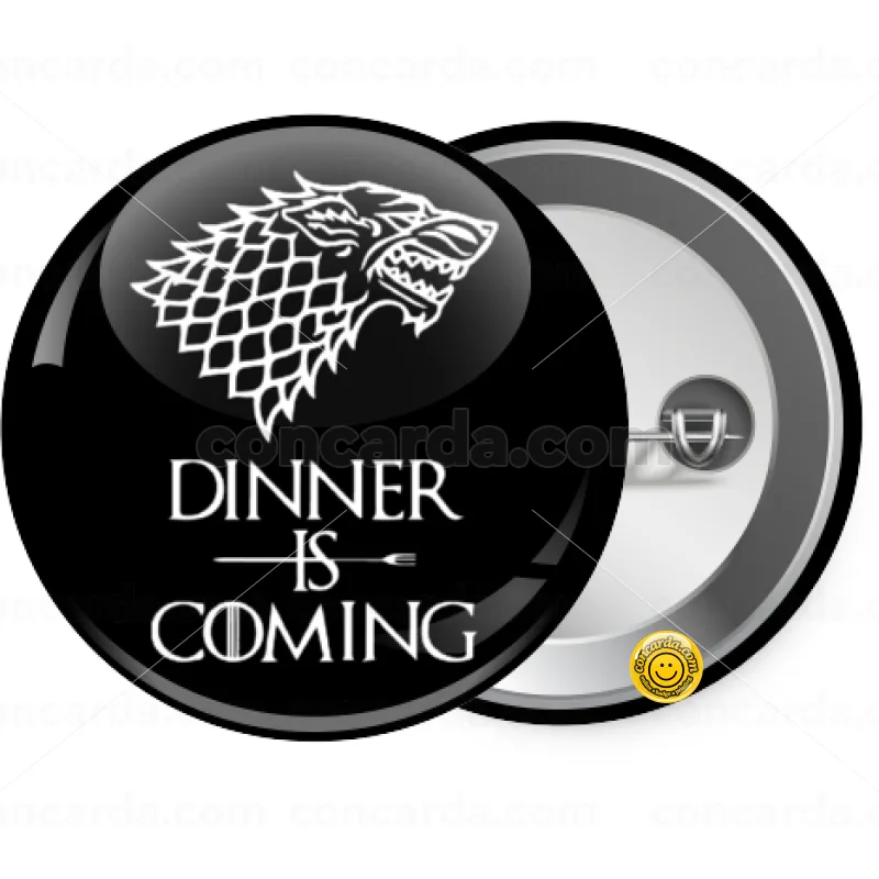 Dinner is coming — Κονκάρδα Στρογγυλή, Παραμάνα 25mm