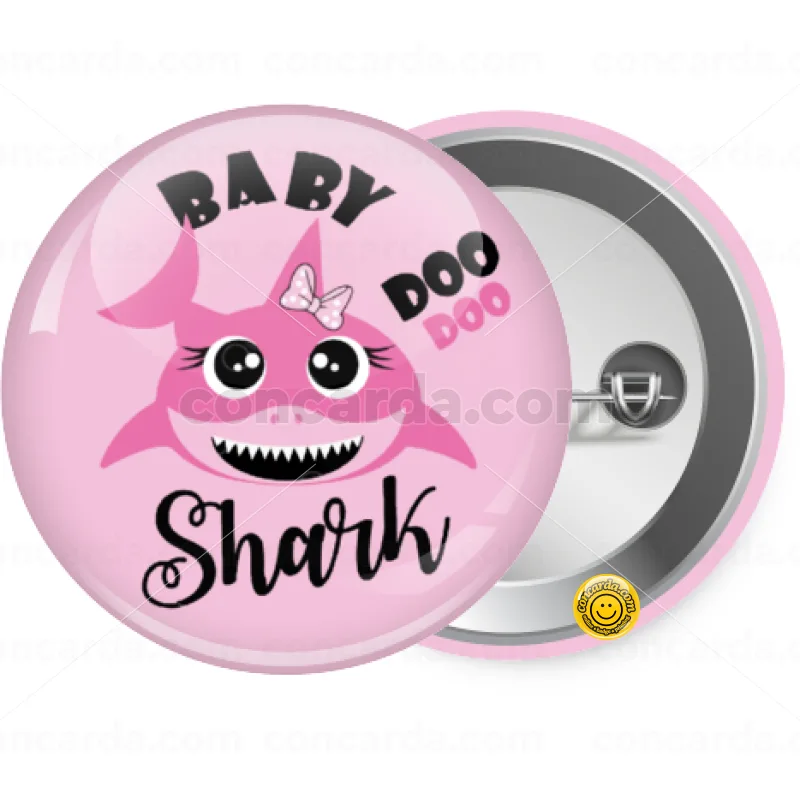 Baby Shark (girl) — Κονκάρδα Στρογγυλή, Παραμάνα 25mm