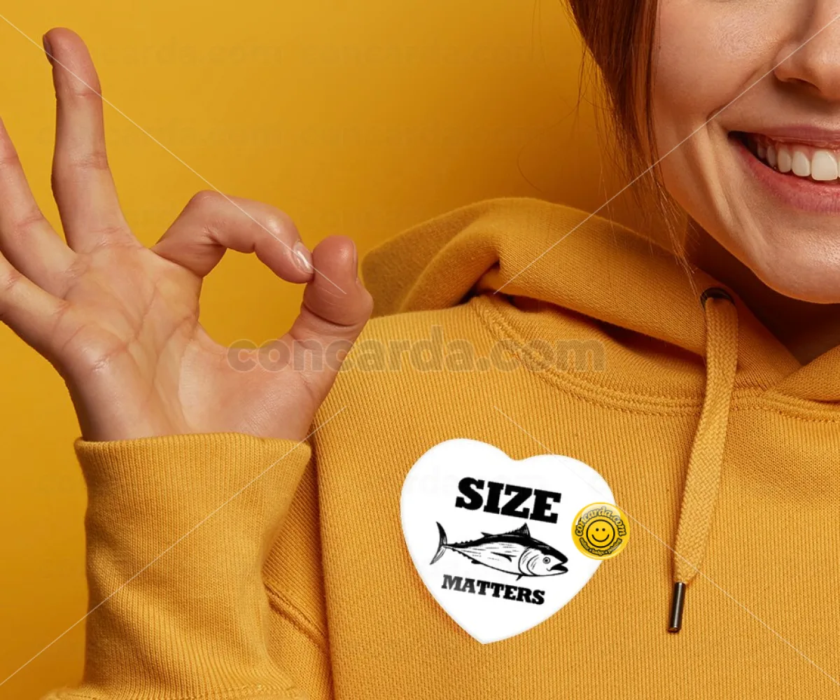 Size matters — Κονκάρδα Καρδιά 57mm