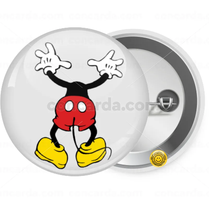 Mickey hide... — Κονκάρδα Στρογγυλή, Παραμάνα 25mm