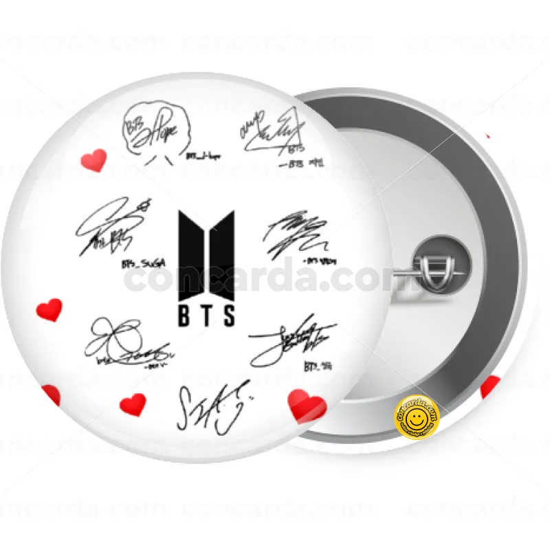 BTS signatures — Κονκάρδα Στρογγυλή, Παραμάνα 25mm