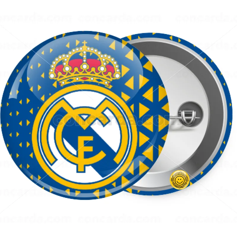 Real Madrid CF — Κονκάρδα Στρογγυλή, Παραμάνα 25mm