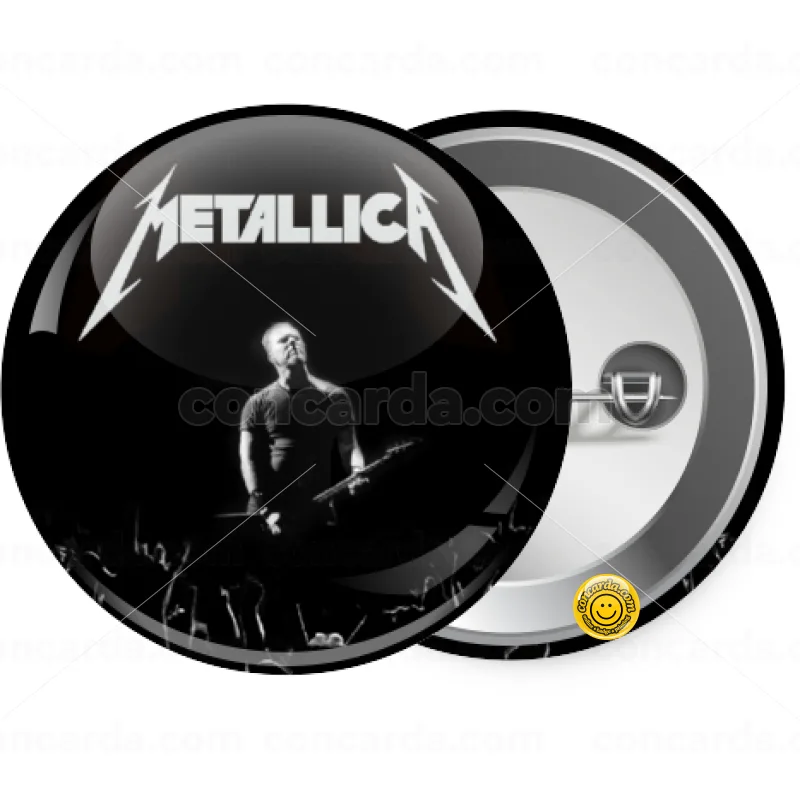 Metallica — Κονκάρδα Στρογγυλή, Παραμάνα 25mm