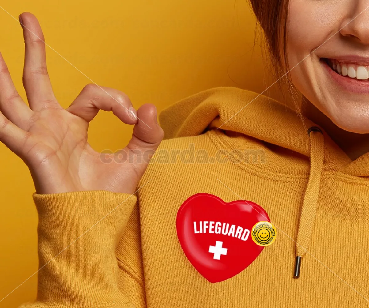 Lifeguard — Κονκάρδα Καρδιά 57mm
