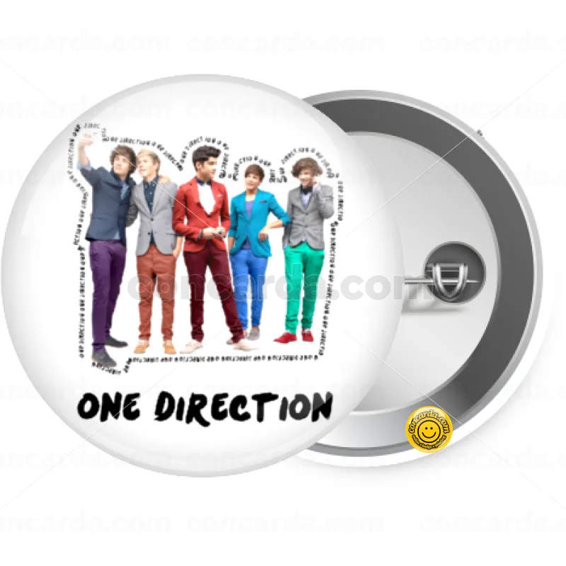 One Direction — Κονκάρδα Στρογγυλή, Παραμάνα 25mm