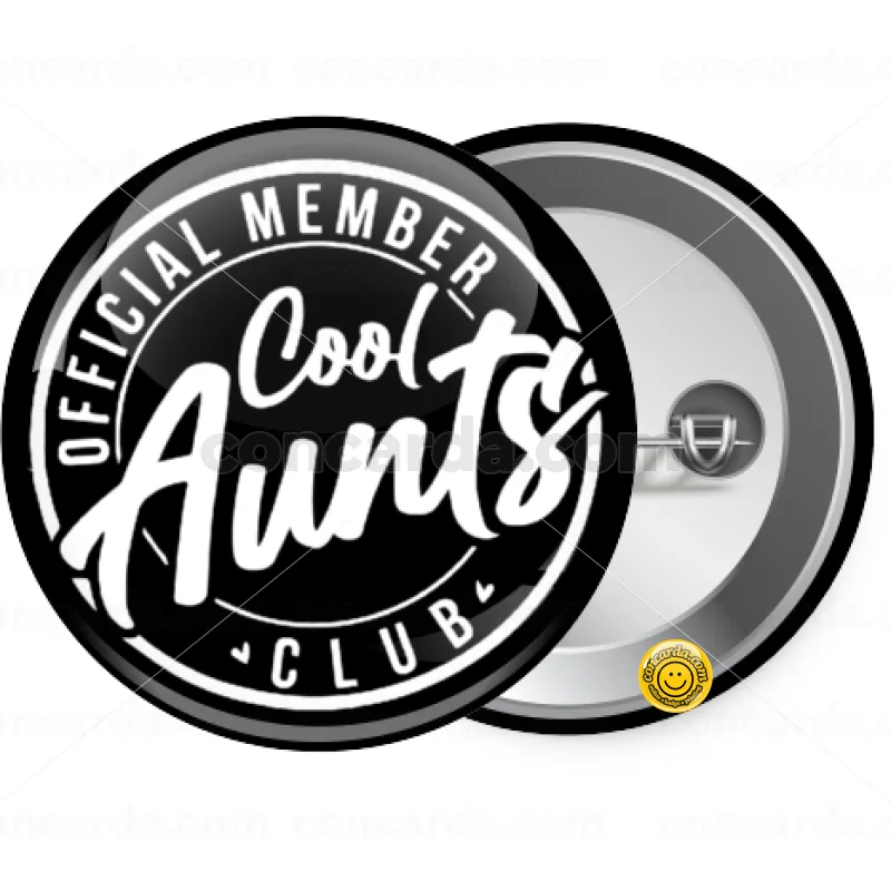 Cool Aunts club — Κονκάρδα Στρογγυλή, Παραμάνα 25mm