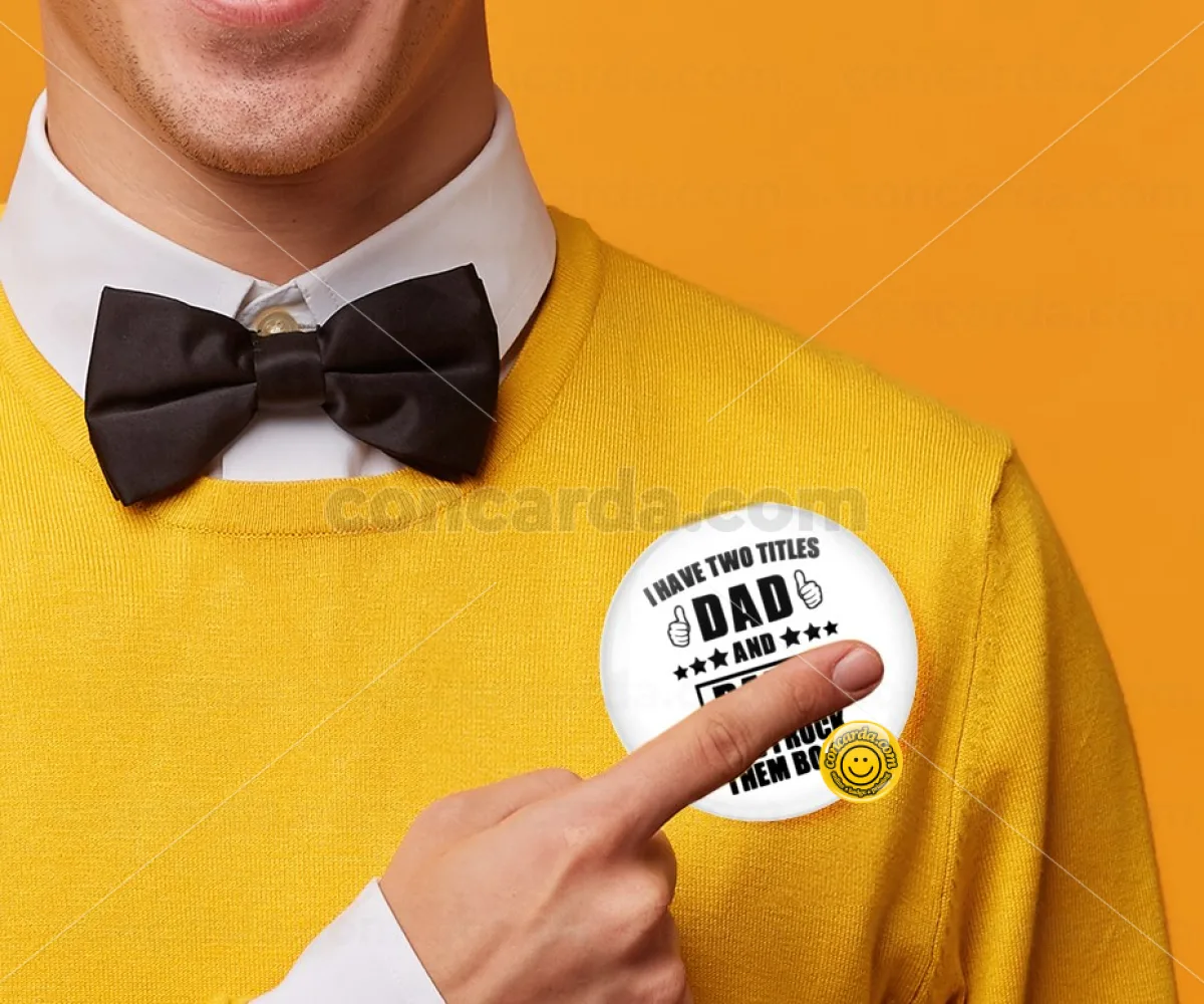 I have two title, DAD &amp; PAPA — Κονκάρδα Στρογγυλή, Παραμάνα 75mm