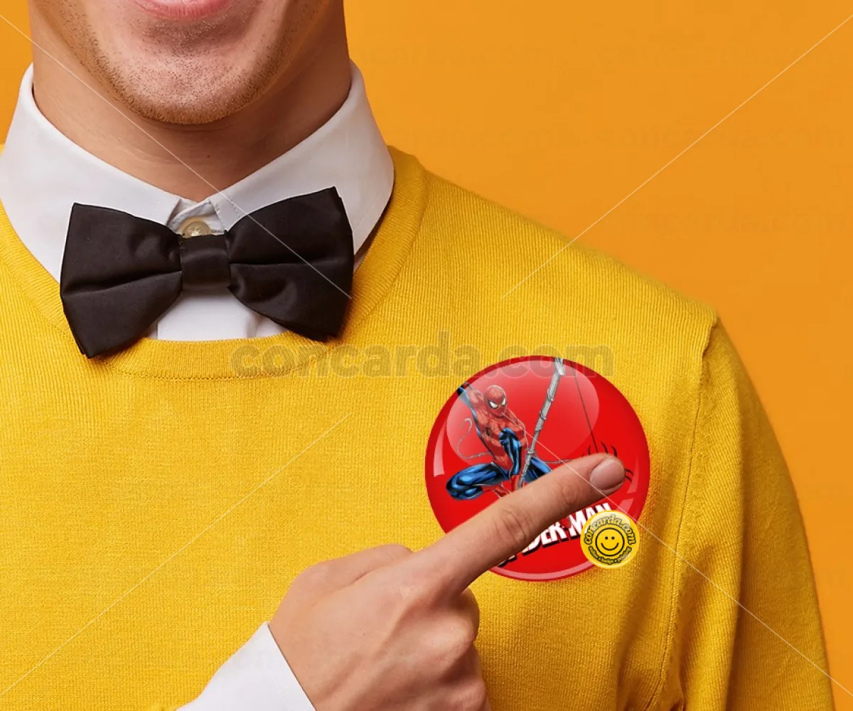 Spiderman fly — Κονκάρδα Στρογγυλή, Παραμάνα 75mm